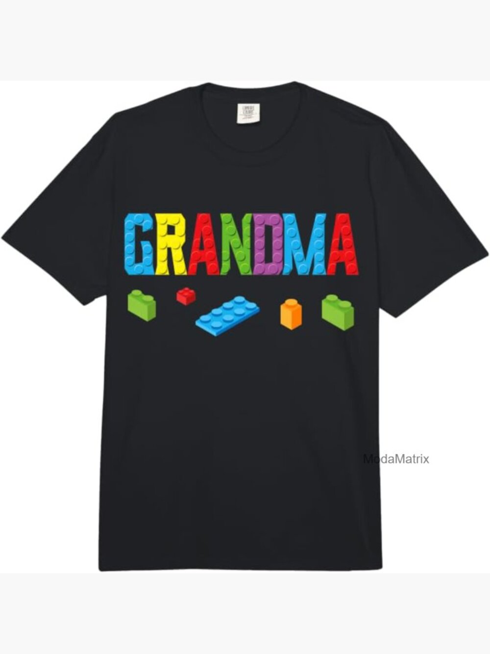 Grandma Master Builder Heavyweight T-Shirt - Funny Brick Builder Gift
